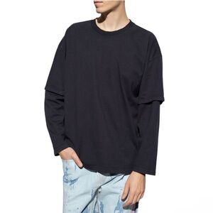 All Saints Reid Organic Cotton Long Sleeve